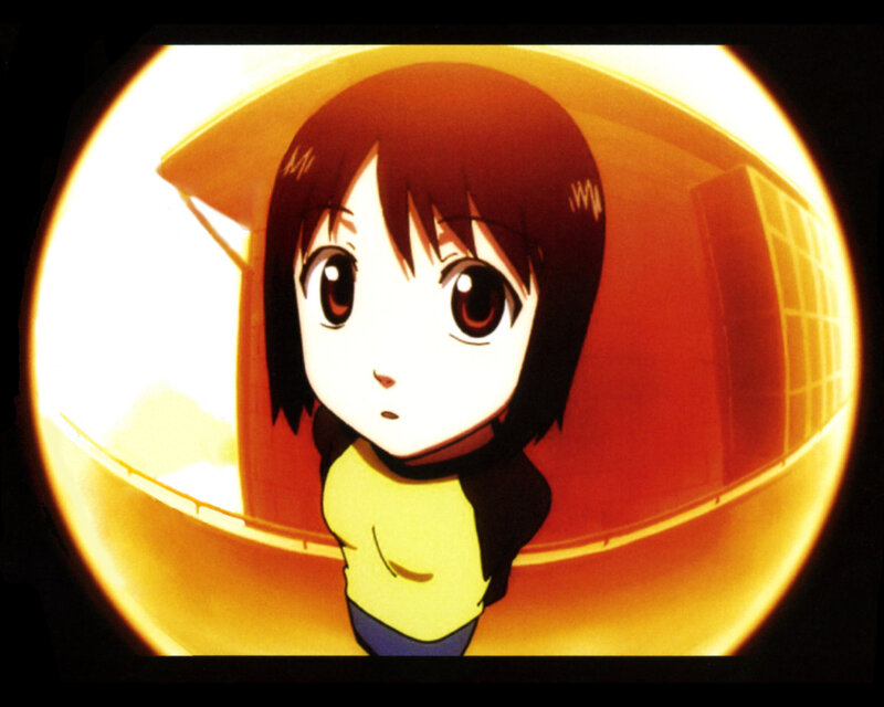 Anime Girl in Capsule — Yellow