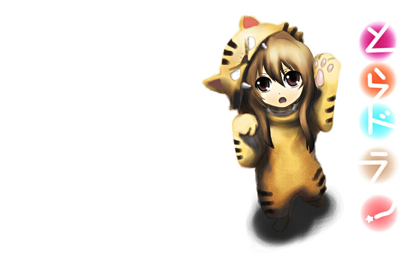 anime girl in cat costume