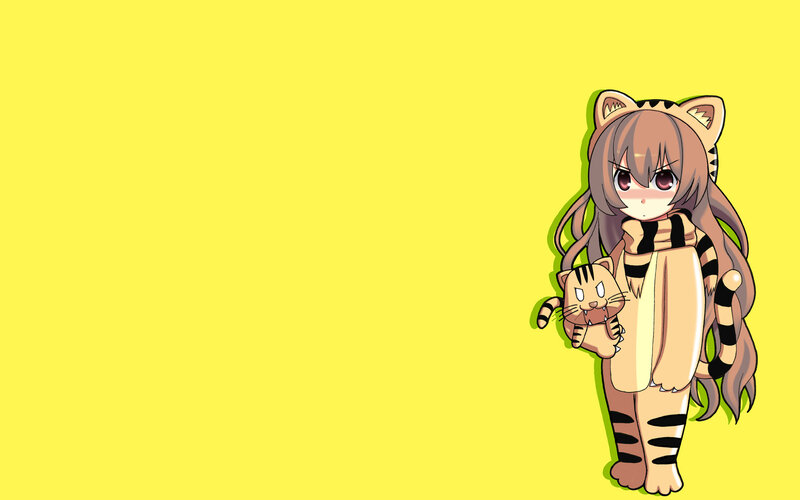 anime girl in cat costume