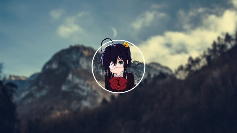 Anime Girl in Circle