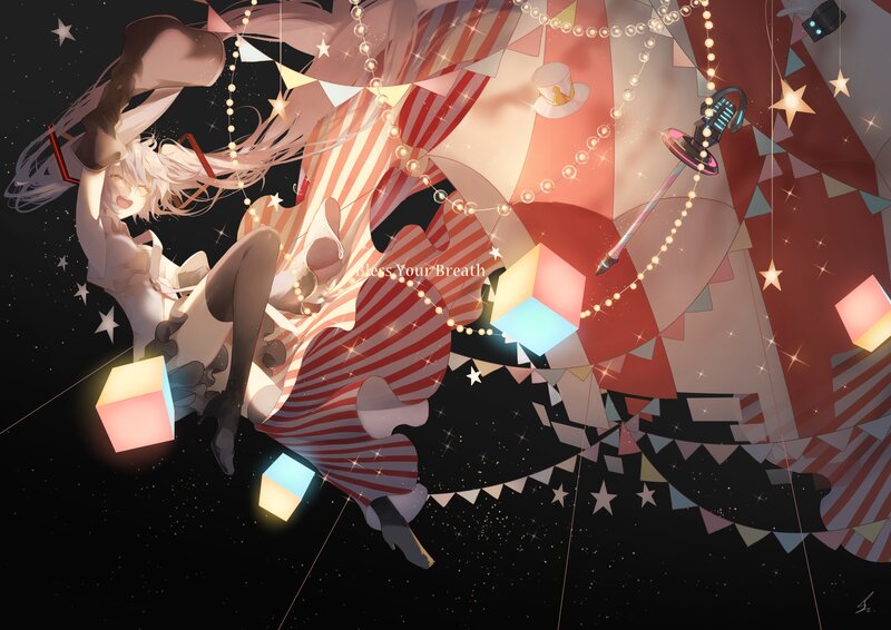 Anime Girl in Circus Tent