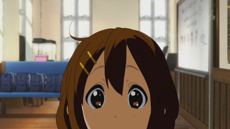 anime girl in classroom