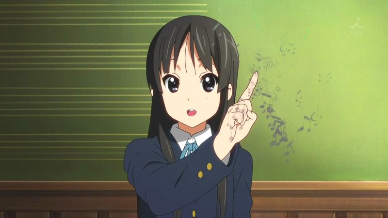 anime girl in classroom
