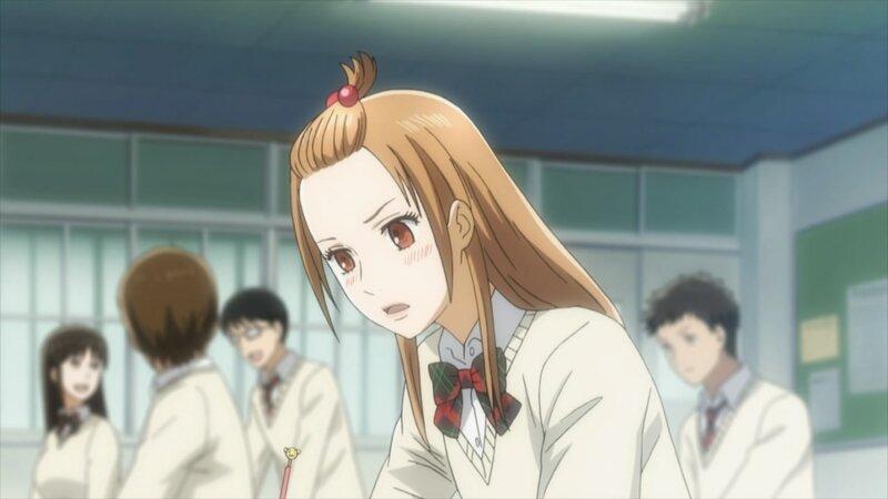 anime girl in classroom