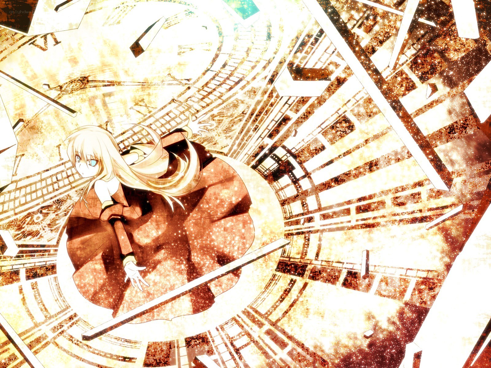 anime girl in clockwork world