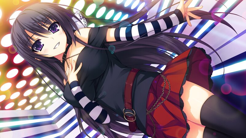 Anime Girl in Club