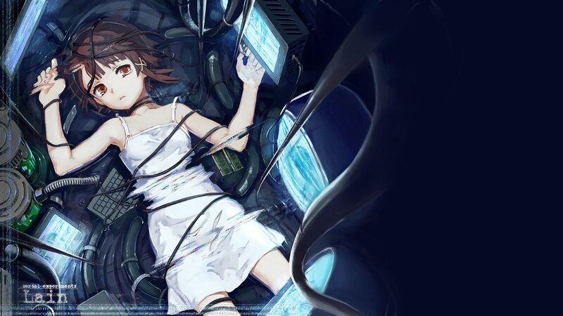 Anime Girl in Cockpit — Blue