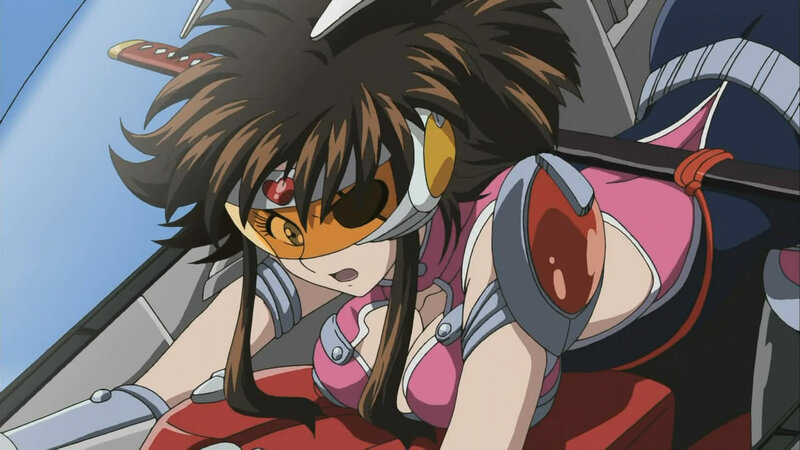Anime Girl in Cockpit — Brown