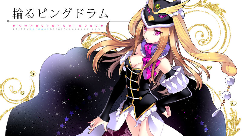 Anime Girl in Costume — Black