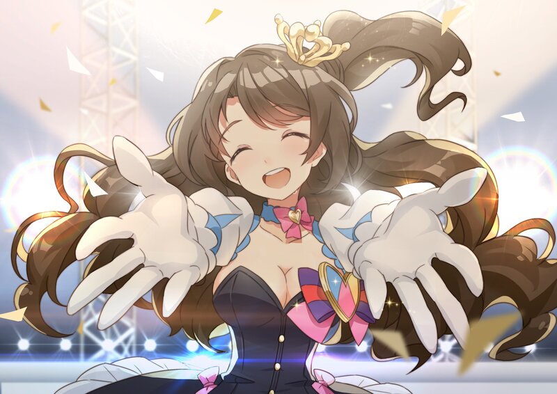 Anime Girl in Costume — Brown