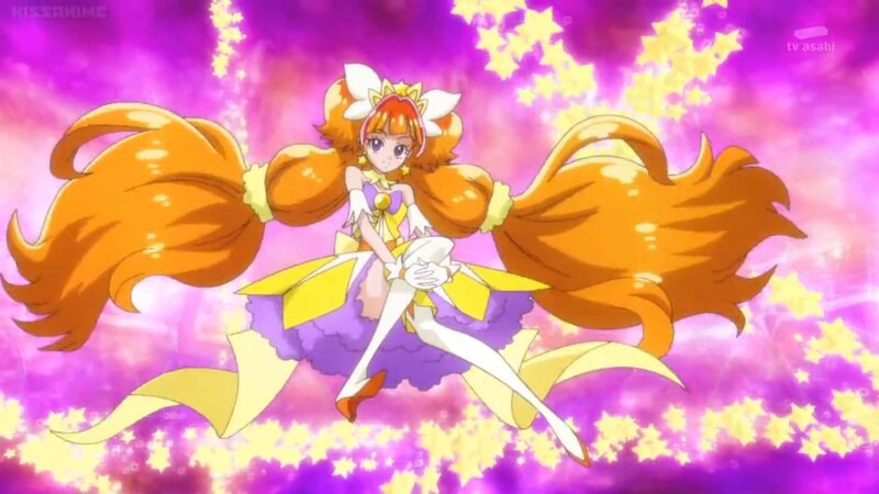 Anime Girl in Costume — Purple, Dramatic