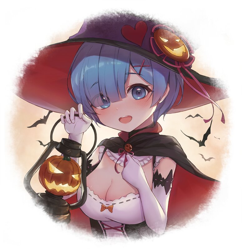 Anime Girl in Costume — Purple, Festive, Night