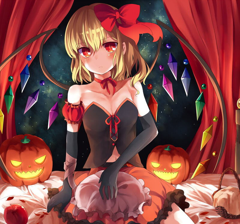 Anime Girl in Costume — Red