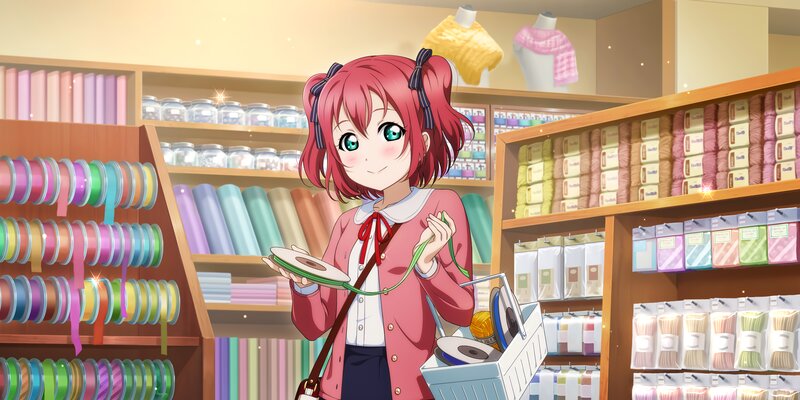 Anime Girl in Craft Store
