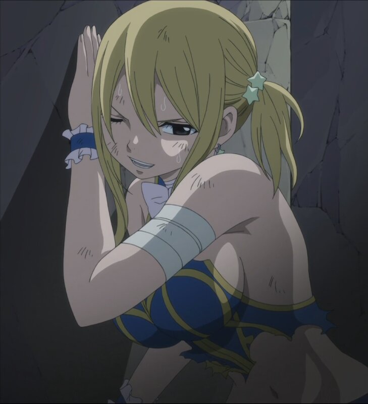 anime girl in distress