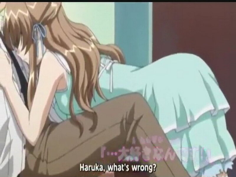 anime girl in distress