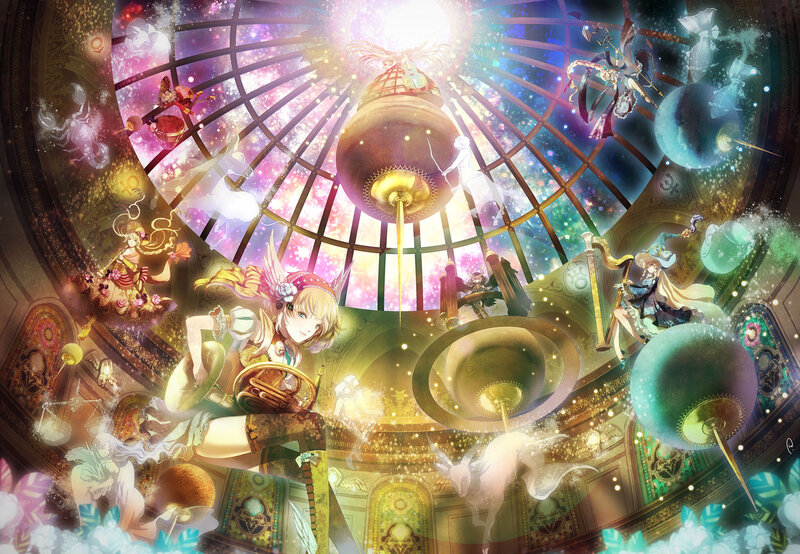 Anime Girl in Dome