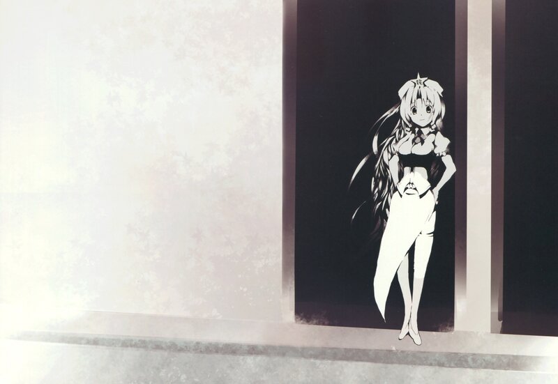 anime girl in doorway