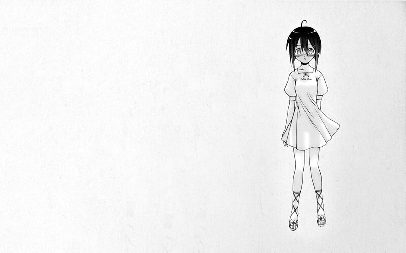 anime girl in dress