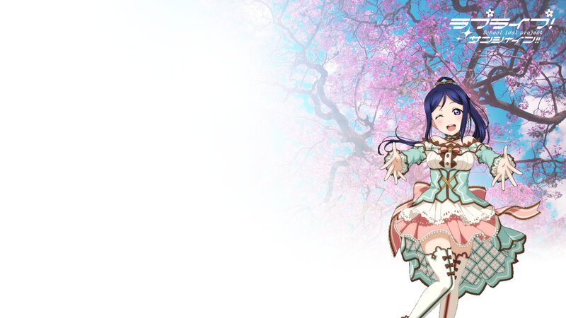 Anime Girl in Dress — Pink, Cheerful, Spring, Cherry Blossoms