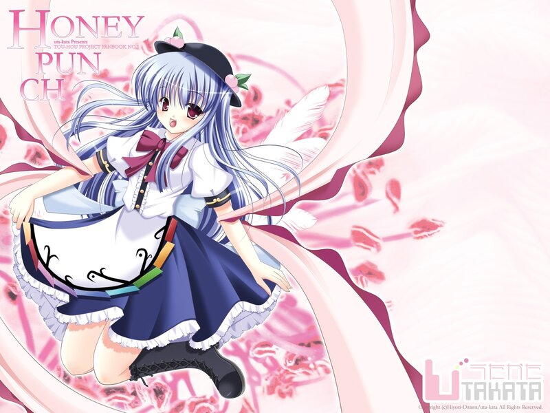 Anime Girl in Dress — Pink, Playful, Hat, Feathers