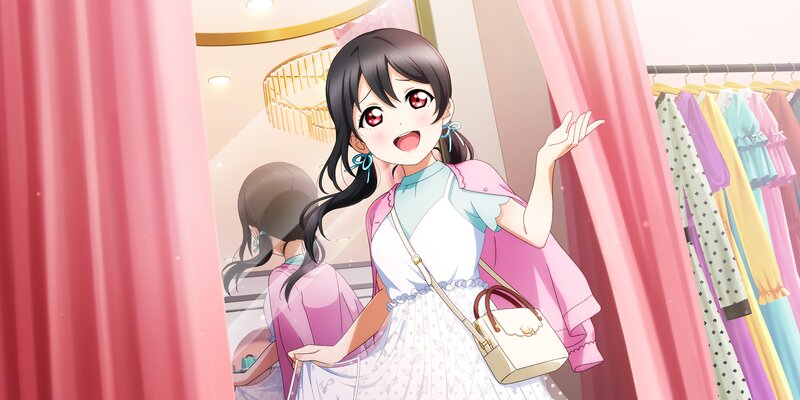 Anime Girl in Dressing Room