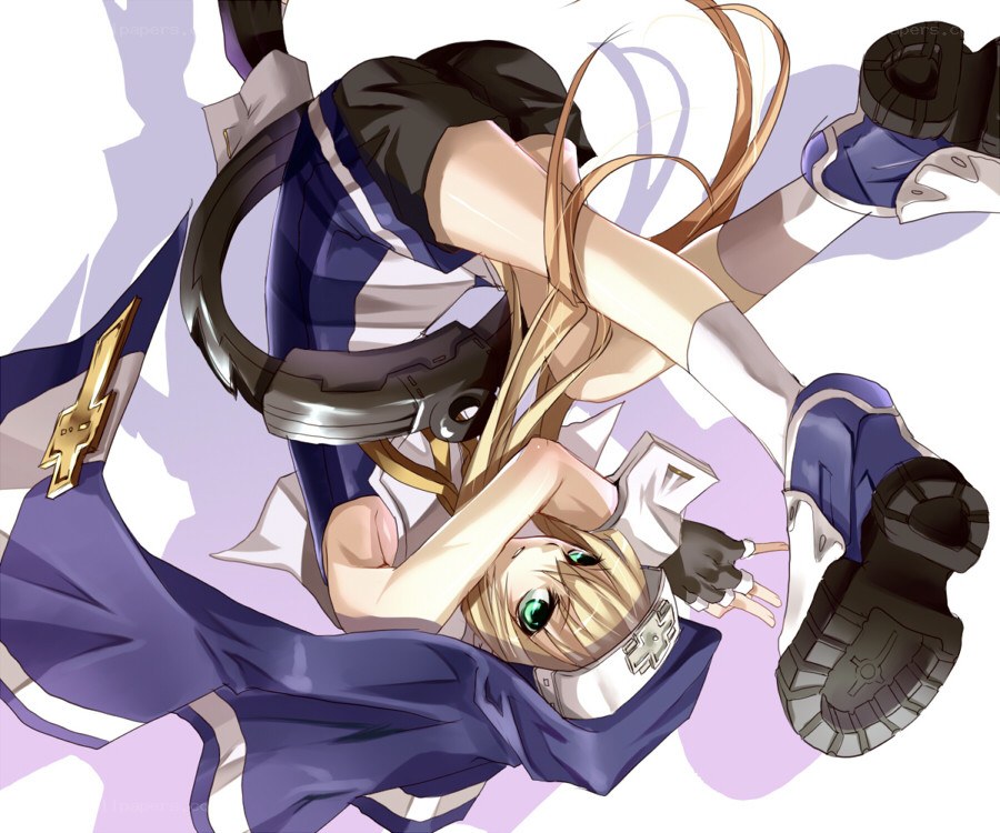 anime girl in dynamic pose