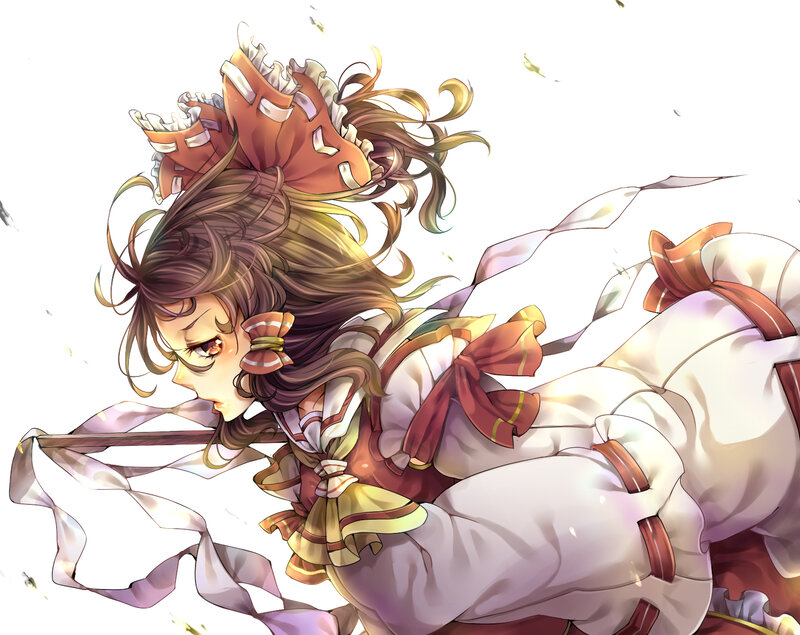 anime girl in dynamic pose