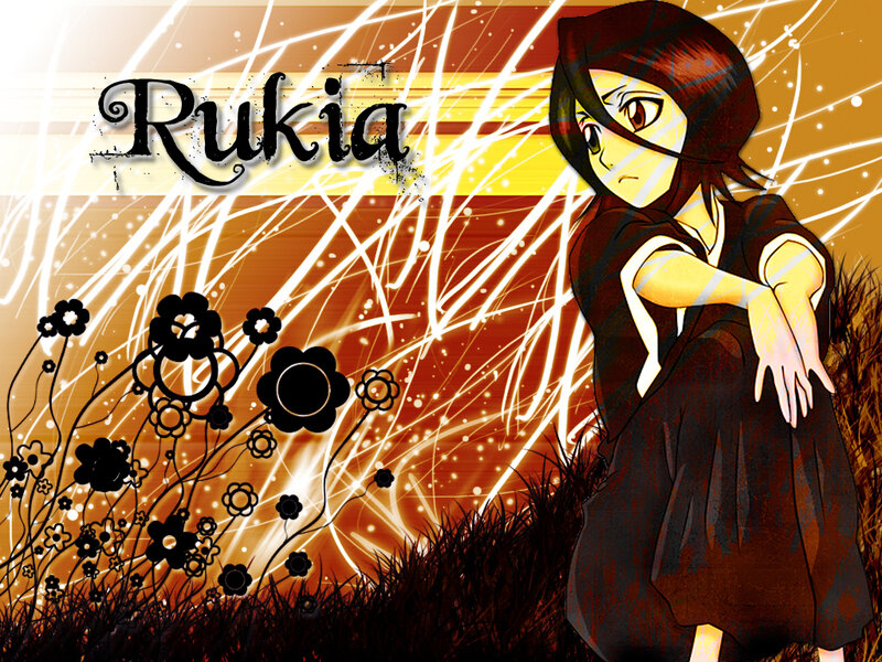 Anime Girl in Field — Brown, Dramatic, Sunset