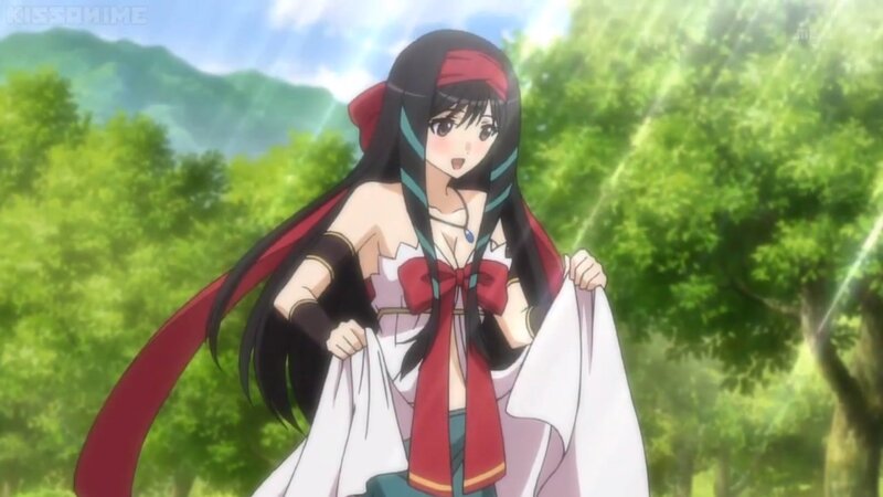 Anime Girl in Forest — Green, Serene, Afternoon, Mountain
