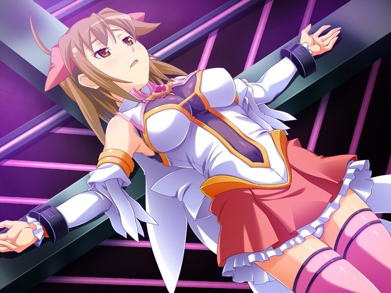 anime girl in futuristic outfit