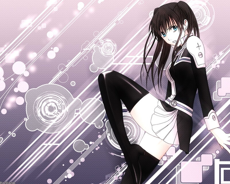 anime girl in futuristic outfit