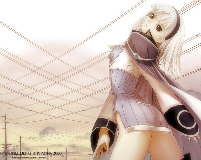 anime girl in futuristic outfit