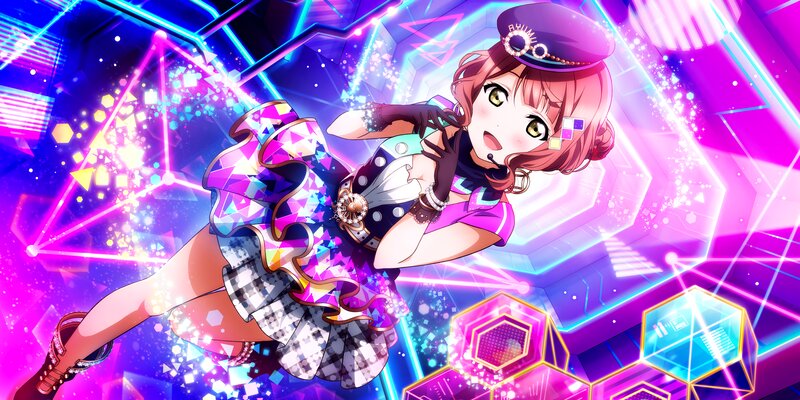 Anime Girl in Futuristic Outfit — Pink