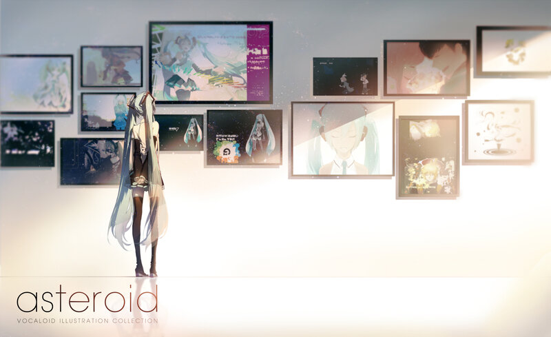 Anime Girl in Gallery