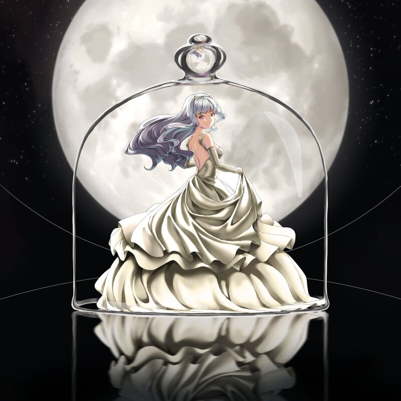 Anime Girl in Glass Dome