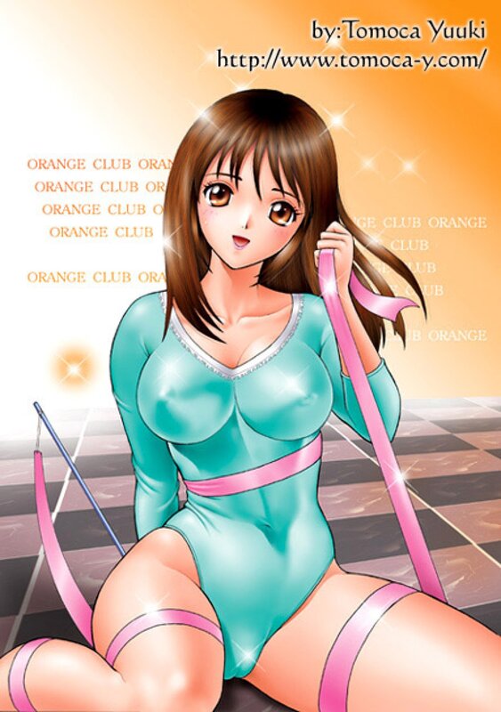 anime girl in green bodysuit