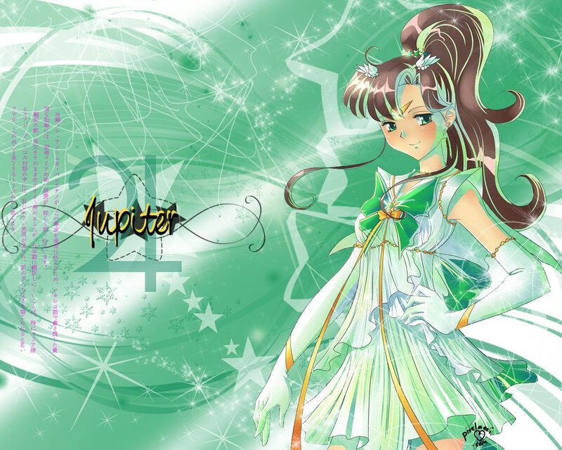 Anime Girl in Green Dress — Magical