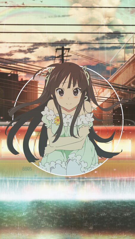 Anime Girl in Green Dress — Melancholic