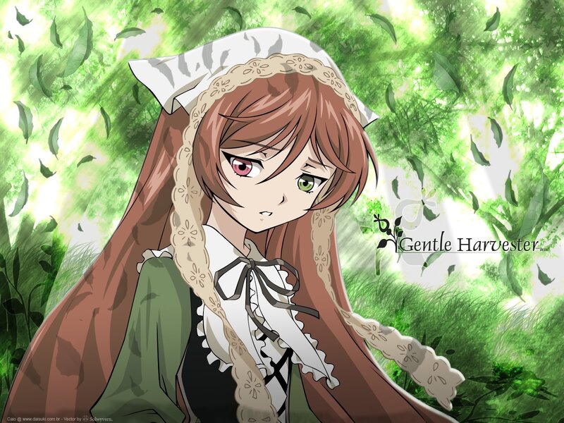 Anime Girl in Green