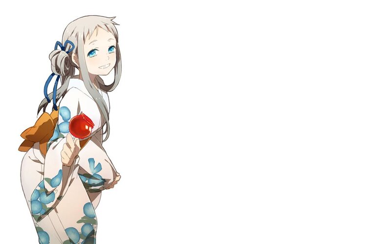 anime girl in kimono