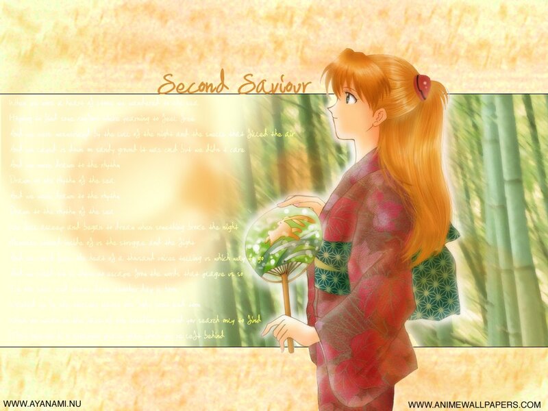 Anime girl in kimono