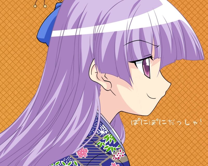 anime girl in kimono