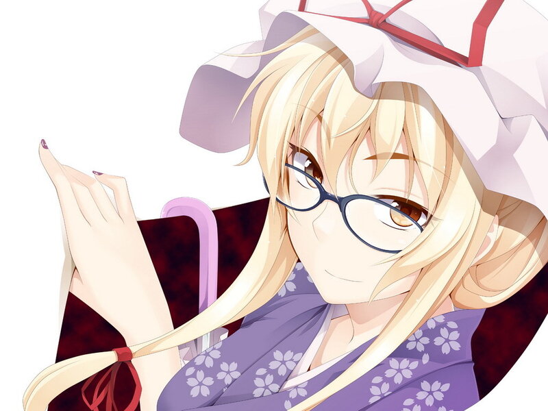 anime girl in kimono