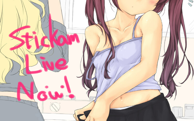 Anime Girl in Kitchen — Purple, Casual