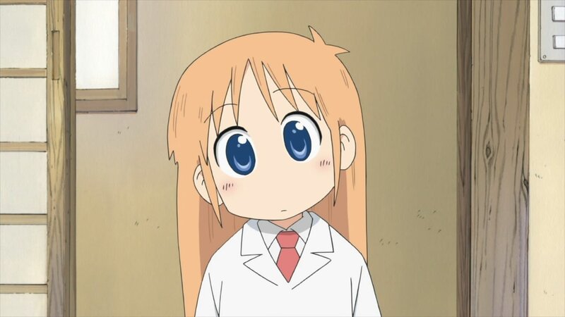 anime girl in lab coat