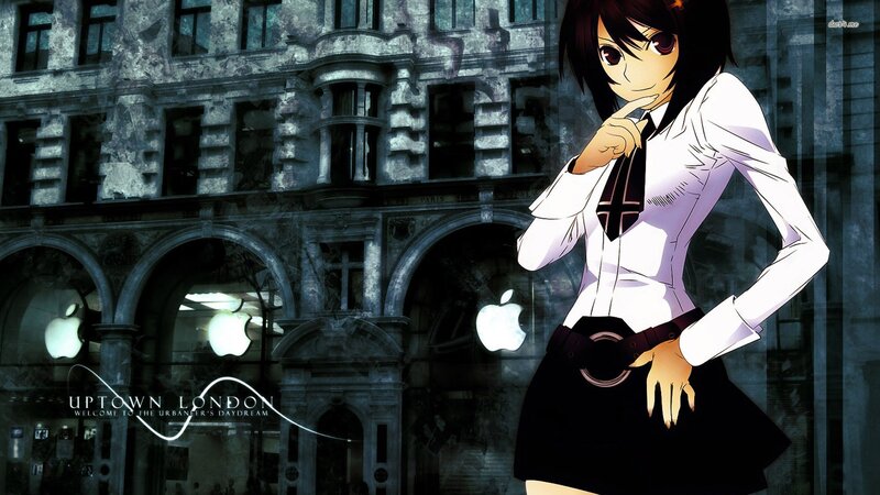 anime girl in london