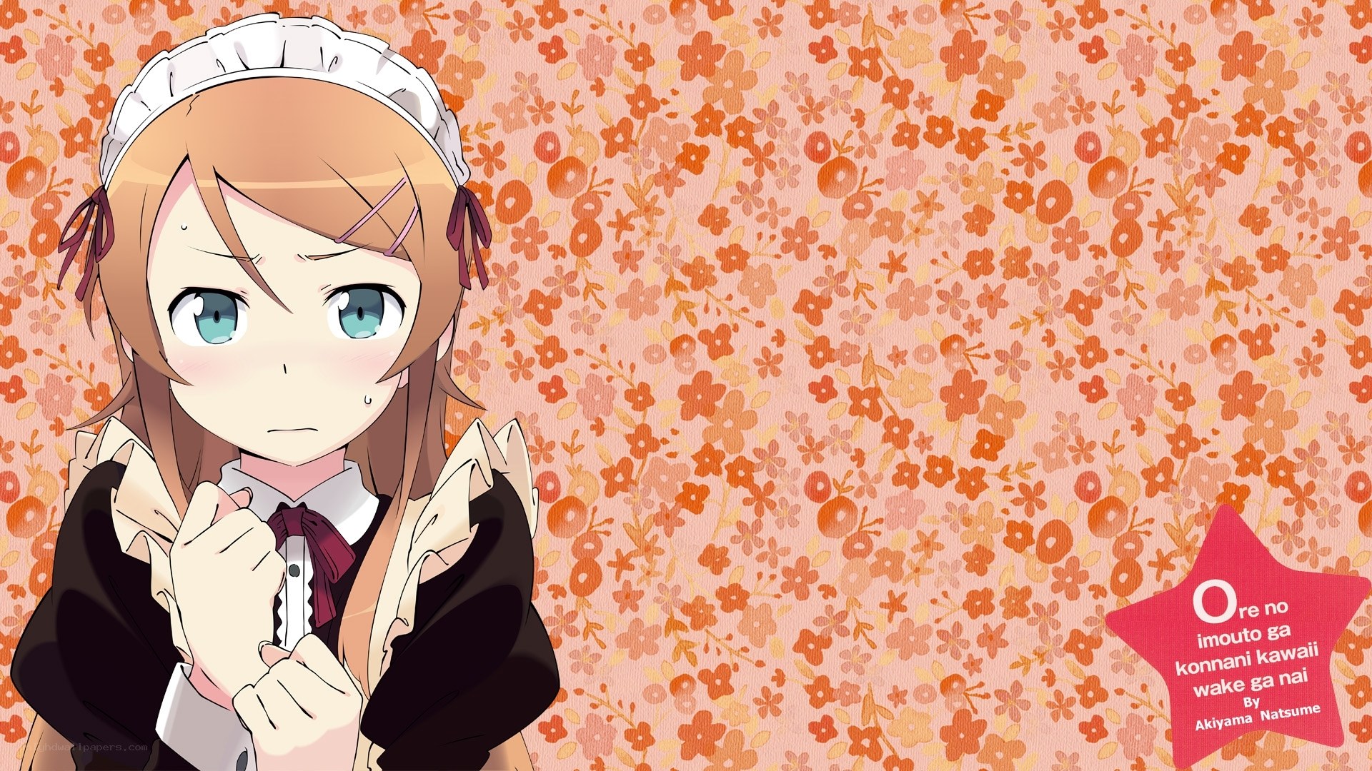 anime girl in maid outfit