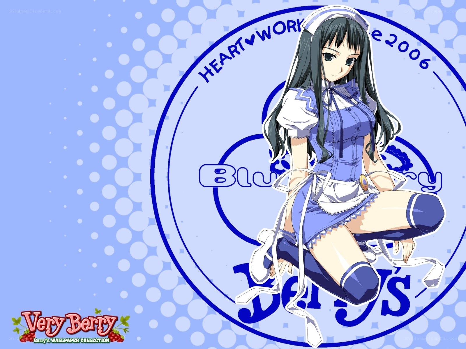 anime girl in maid outfit