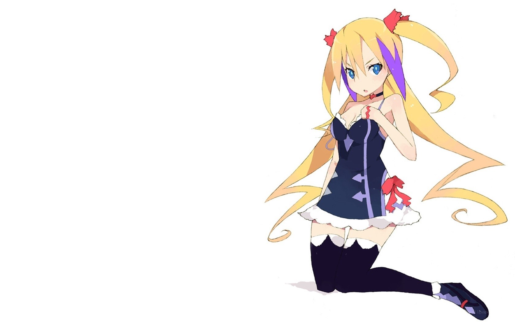 anime girl in maid outfit